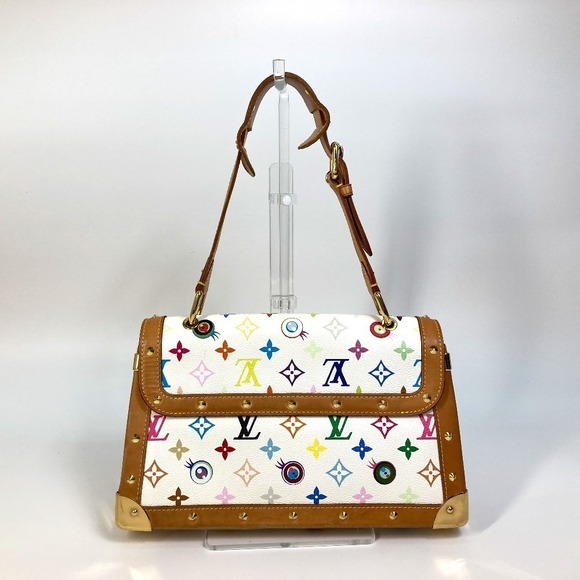 Louis Vuitton Annie Multicolor Shoulder Bag White - Picture 2 of 10